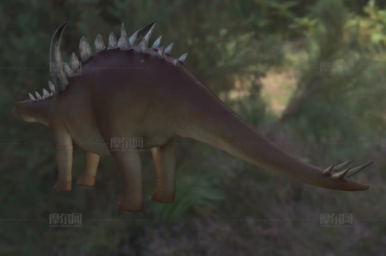 巨棘龙,巨刺龙3dmax模型