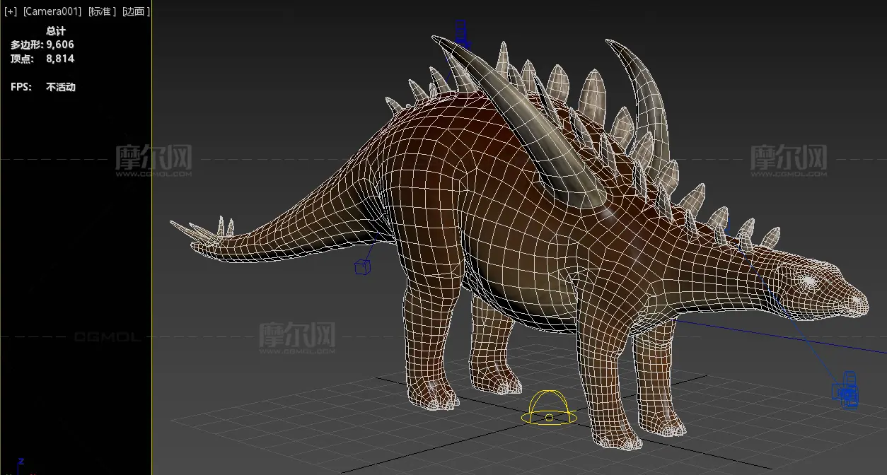 巨棘龙,巨刺龙3dmax模型