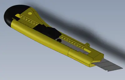 宽刀片美工刀