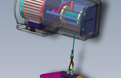 小型电动绞盘