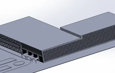 研究中心建筑模型
