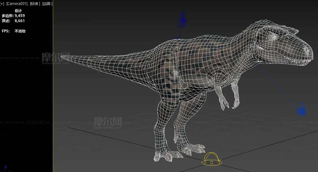 艾伯塔龙,恐龙3dmax模型