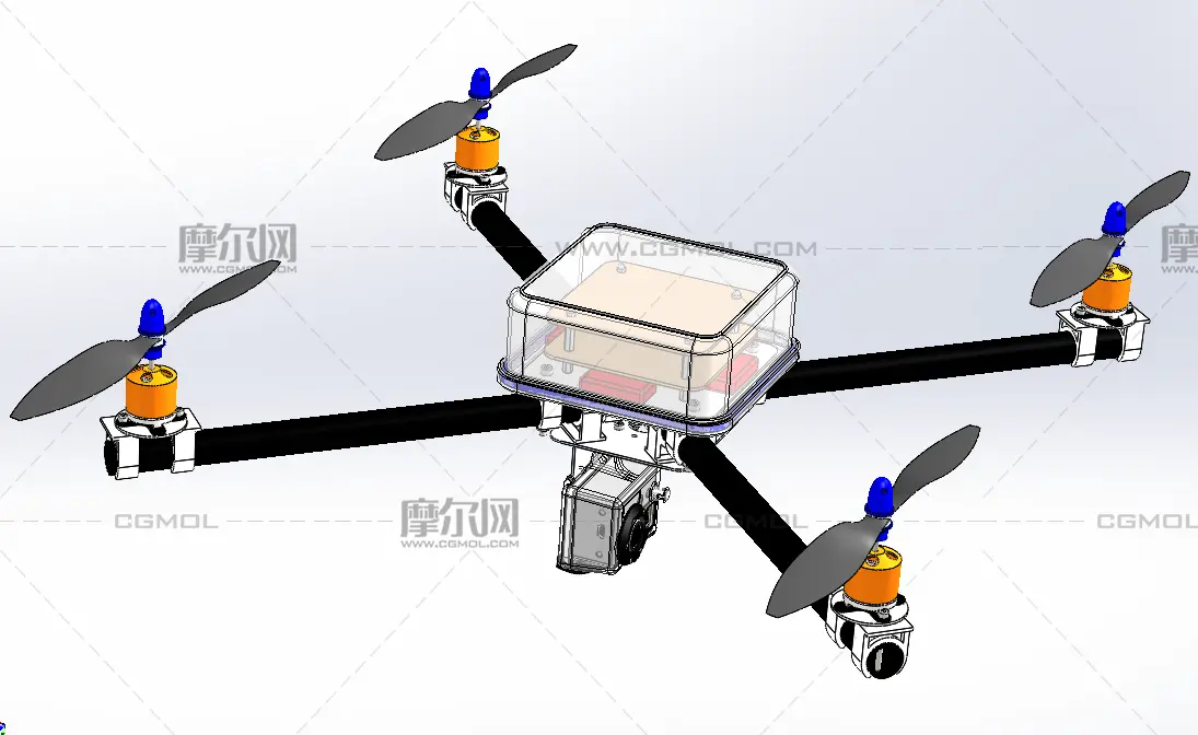 防水航拍无人机