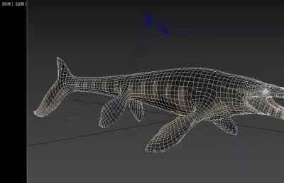 海王龙,沧龙3dmax模型
