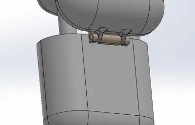 入耳式蓝牙耳机keyshot,solidworks模型