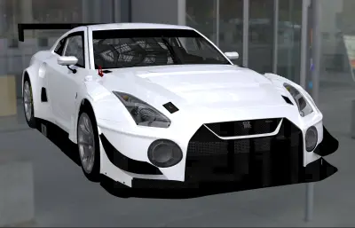 日产GTR赛车3dmax模型