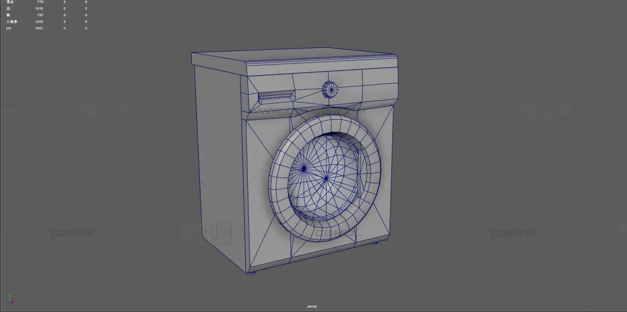 全自动洗衣机 滚筒洗衣机 家用电器
