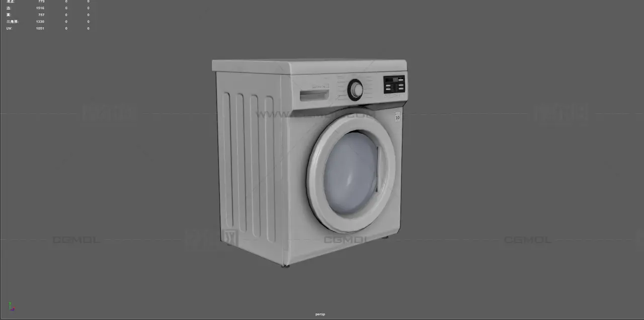 全自动洗衣机 滚筒洗衣机 家用电器