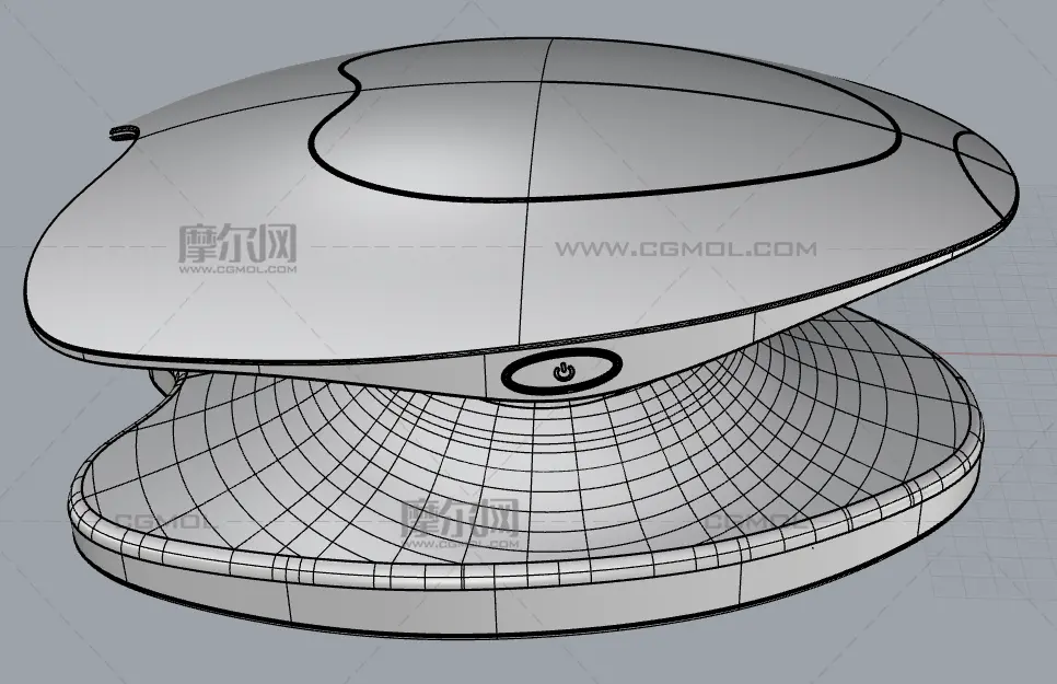 投影仪,蓝牙音箱造型建模渲染