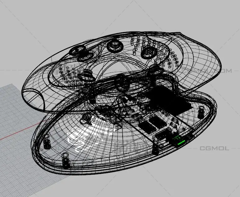 投影仪,蓝牙音箱造型建模渲染