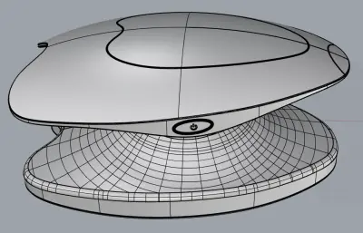 投影仪,蓝牙音箱造型建模渲染