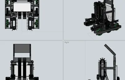 VEX Change Up比赛机器人车