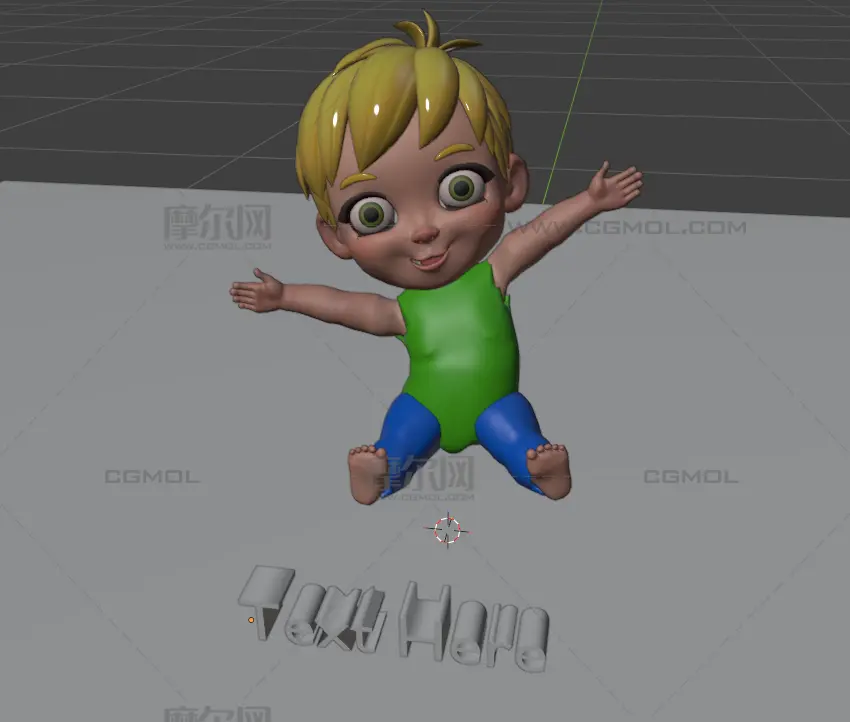 用于Blender 3D 的 Vithino 自定义文本