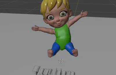 用于Blender 3D 的 Vithino 自定义文本