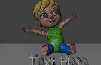 用于Blender 3D 的 Vithino 自定义文本