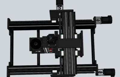 CNC QueenAnt 750x500三轴结构