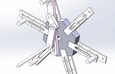 间歇运动机构模型