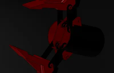 机械抓手设计solidworks模型