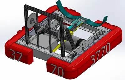 3770比赛用运输机器人