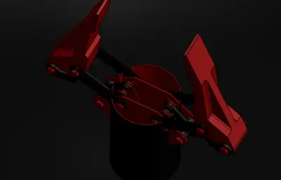 机械抓手设计solidworks模型