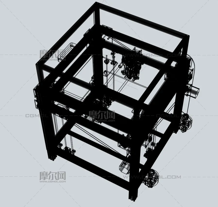 高温3D打印机机架