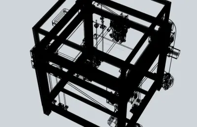 高温3D打印机机架