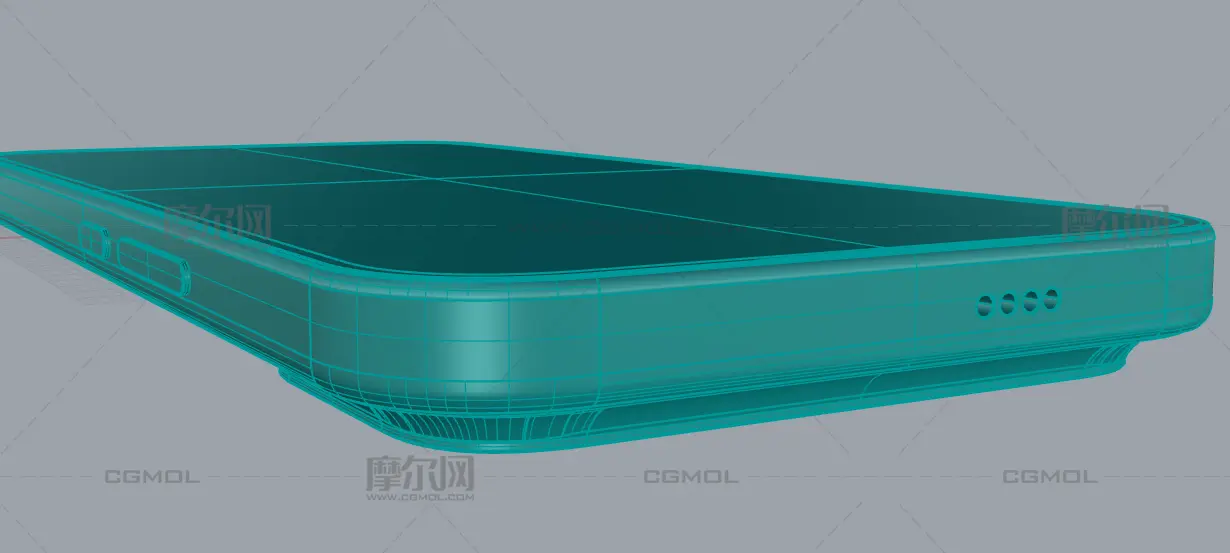 Redmi红米 K100 Pro Max手机外观模型