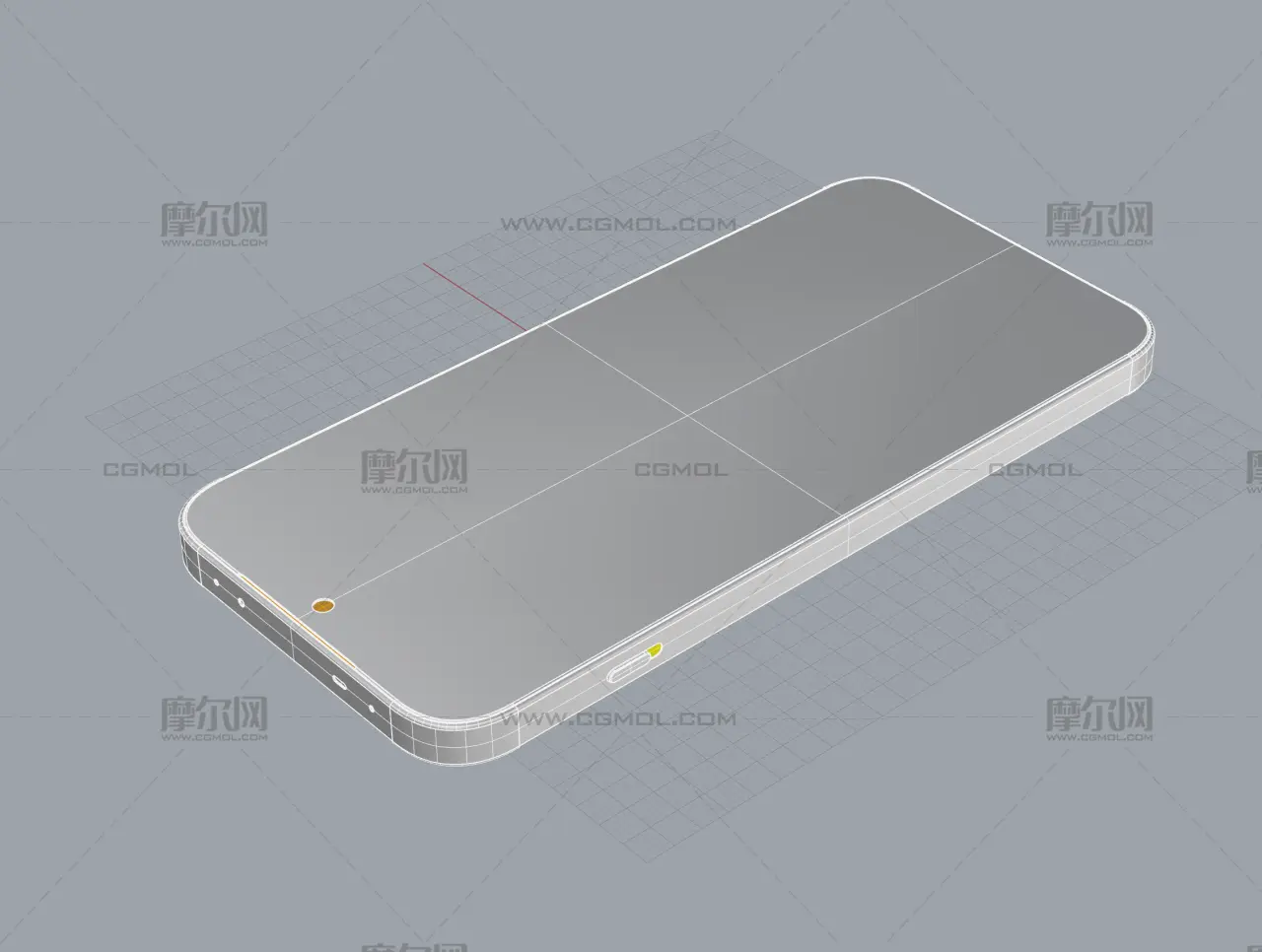 OPPO Find X8手机外观模型