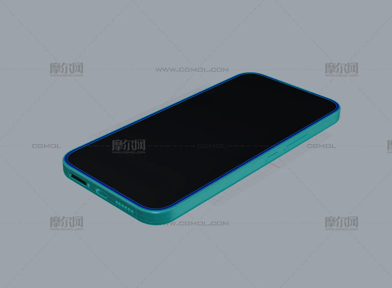 Redmi红米 K100 Pro Max手机外观模型