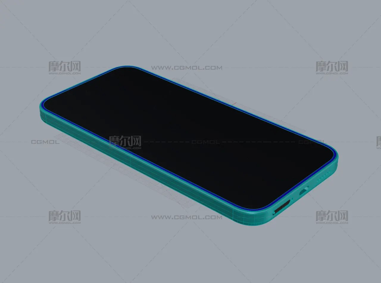 Redmi红米 K100 Pro Max手机外观模型