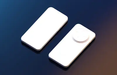 OPPO Find X8手机外观模型