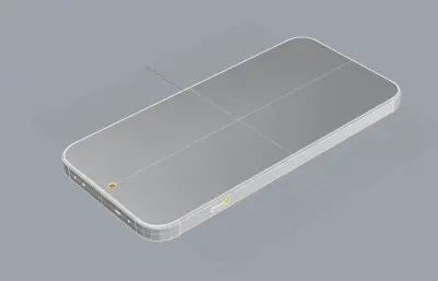 OPPO Find X8手机外观模型