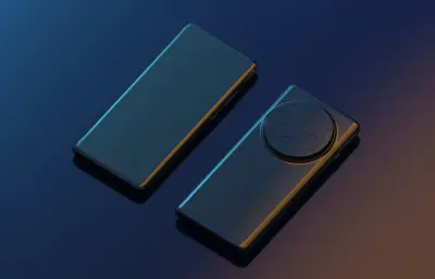 OPPO Find X7 Ultra手机外观模型