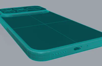 Redmi红米 K100 Pro Max手机外观模型