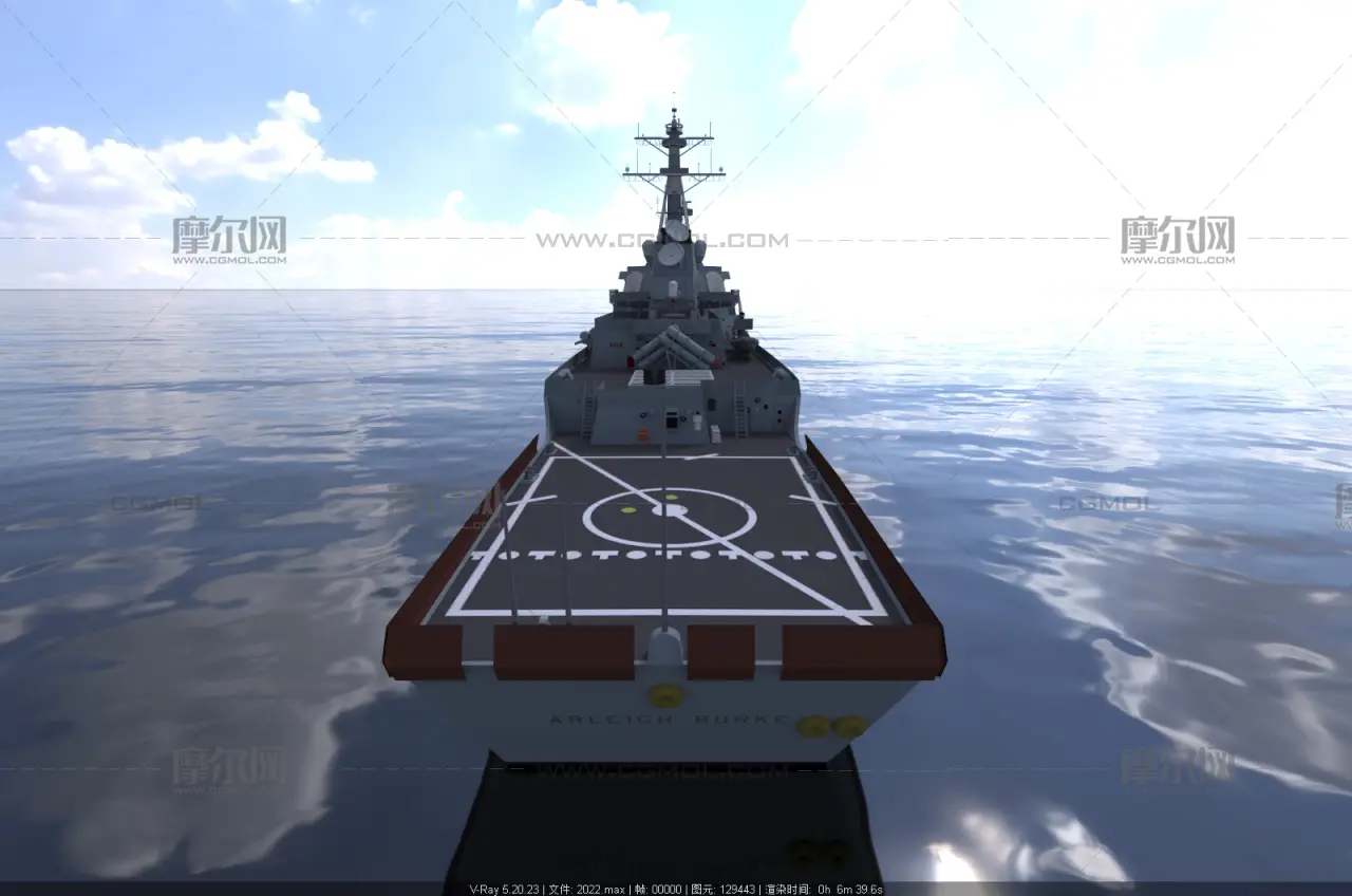 DDG-51阿利·伯克号驱逐舰