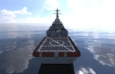 DDG-51阿利·伯克号驱逐舰