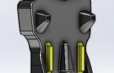 示教器solidworks模型