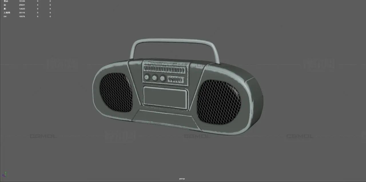 老式收音机 磁带录音机 音频播放器