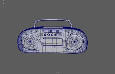 老式收音机 磁带录音机 音频播放器