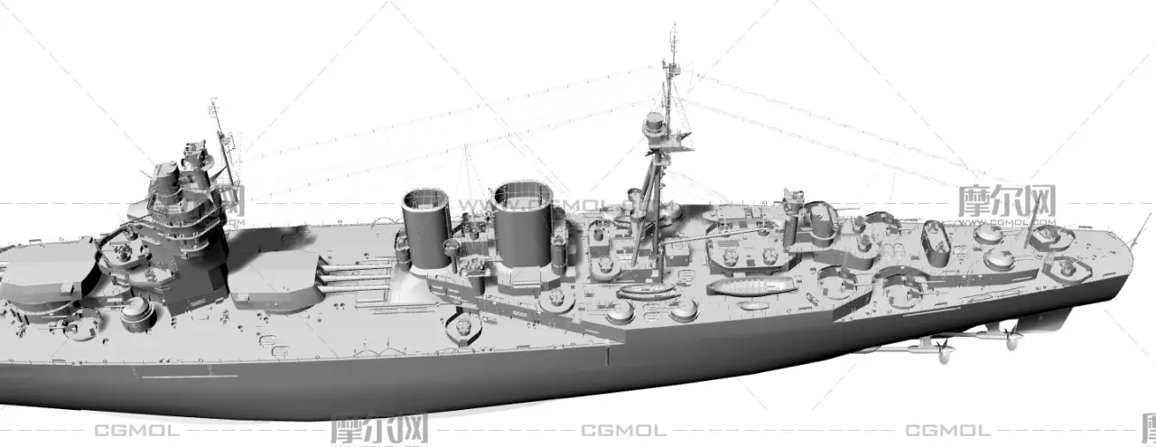 架空荷兰版G3型战列巡洋舰（威廉一世号战列舰，1942年状态）