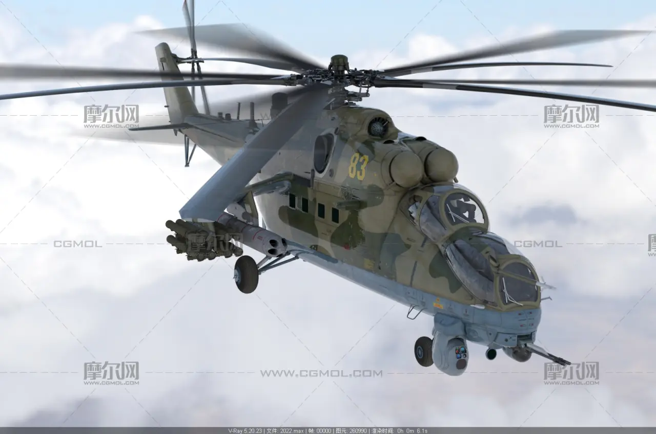 米-35M（Mi-35M）雌鹿多用途武装运输直升机