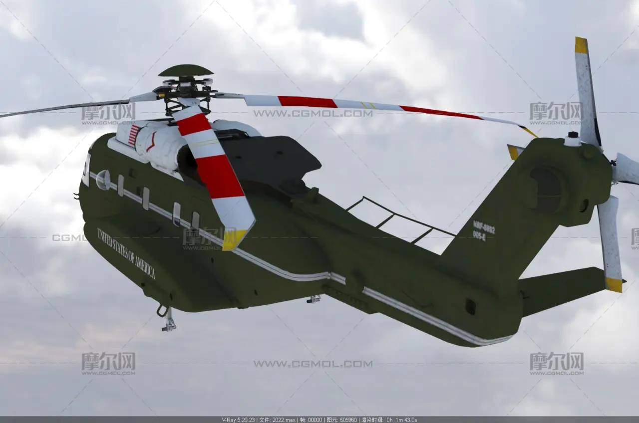 VH-92A Patriot 海军陆战队一号总统专机直升机