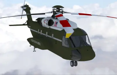VH-92A Patriot 海军陆战队一号总统专机直升机