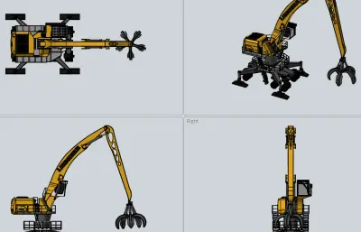 Liebherr LH120 crane轮式挖掘机