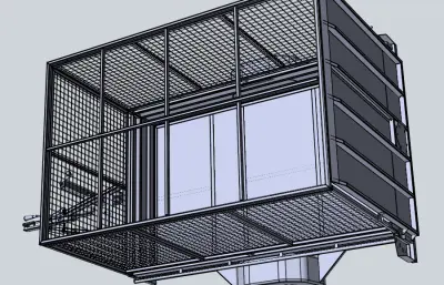 8x5FT农场拖车
