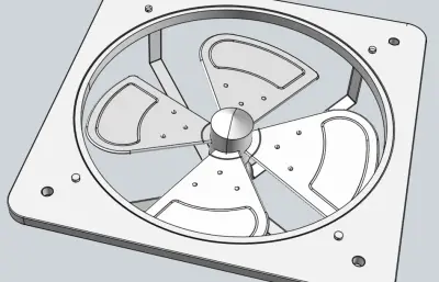 节能方型换气扇FAD35-4