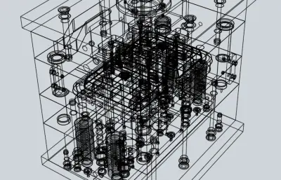 电池上盖模具设计