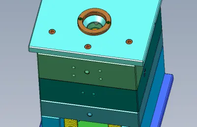 厨房三通过水件塑胶模具