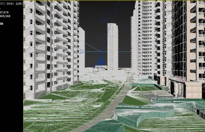 星汇雅居 高层围合住宅小区建筑与园林景观