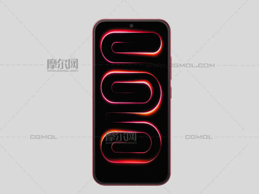 红米REDMI K100 Pro Max手机keyshot,C4D模型